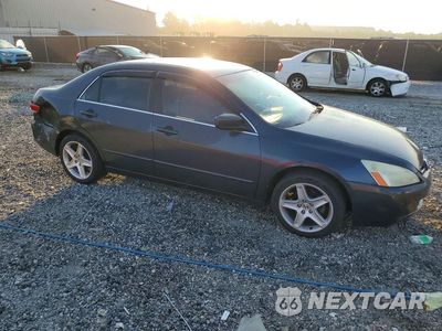 Czwarte zdjęcie samochodu z boku: 2004 HONDA ACCORD LX VIN:1HGCM563X4A003019 - miniatura