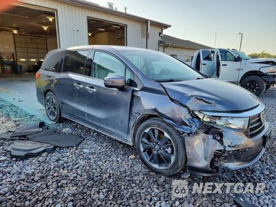 Czwarte zdjęcie samochodu z boku: 2024 HONDA ODYSSEY ELITE VIN:5FNRL6H98RB060885 - miniatura