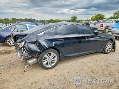 Trzecie zdjęcie samochodu z tyłu: 2019 HONDA ACCORD LX VIN:1HGCV1F14KA102274 - miniatura