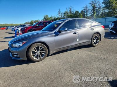 2017 INFINITI Q50 3.0T SIGNATURE EDITION JN1EV7AR3HM841315 - główne zdjęcie licytacji z USA - miniatura
