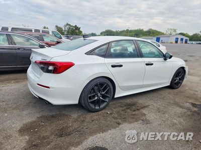 Trzecie zdjęcie samochodu z tyłu: 2022 HONDA CIVIC SPORT VIN:2HGFE2F59NH590102 - miniatura