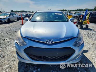 Piąte zdjęcie samochodu w środku: 2015 HYUNDAI SONATA HYBRID BASE VIN:KMHEC4A45FA121112 - miniatura