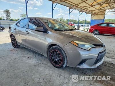 Czwarte zdjęcie samochodu z boku: 2016 TOYOTA COROLLA LE VIN:2T1BURHE8GC493203 - miniatura