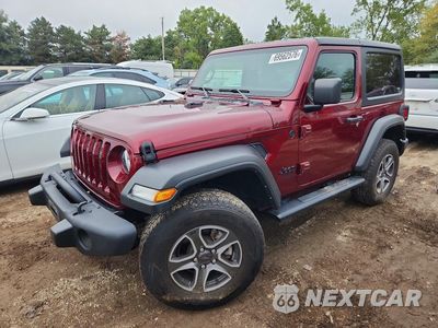 2021 JEEP WRANGLER SPORT 1C4GJXAG6MW864148 - główne zdjęcie licytacji z USA - miniatura