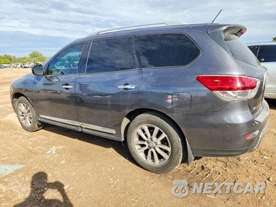 Drugie zdjęcie samochodu z przodu: 2014 NISSAN PATHFINDER SL VIN:5N1AR2MMXEC707403 - miniatura