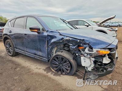 Czwarte zdjęcie samochodu z boku: 2022 MAZDA CX-5 VIN:JM3KFBAY3N0618919 - miniatura