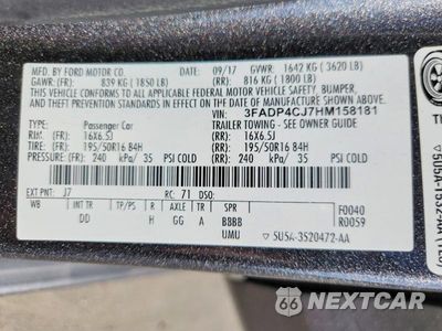 Zdjęcie 12 z 12 samochodu: 2017 FORD FIESTA TITANIUM VIN:3FADP4CJ7HM158181 - miniatura