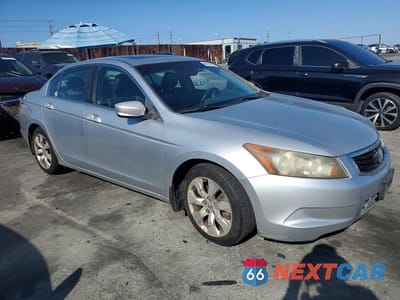Czwarte zdjęcie samochodu z boku: 2009 HONDA ACCORD EXL VIN:JHMCP26889C003787 - miniatura