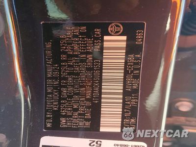 Zdjęcie 12 z 12 samochodu: 2025 TOYOTA CAMRY XLE VIN:4T1DAACK4SU061523 - miniatura
