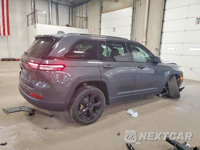 Trzecie zdjęcie samochodu z tyłu: 2024 JEEP GRAND CHEROKEE LAREDO VIN:1C4RJHAG1RC160334 - miniatura