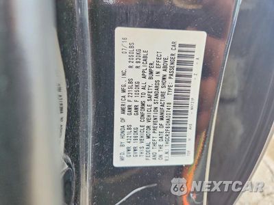 Zdjęcie 12 z 12 samochodu: 2017 HONDA ACCORD SPORT VIN:1HGCR2F60HA007418 - miniatura