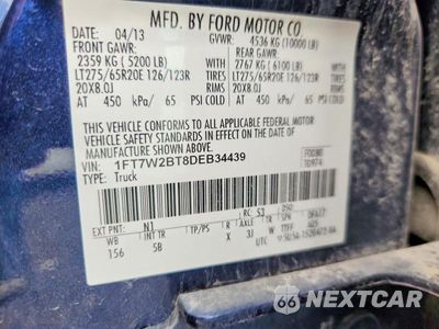 Zdjęcie 12 z 12 samochodu: 2013 FORD F250 SUPER DUTY VIN:1FT7W2BT8DEB34439 - miniatura