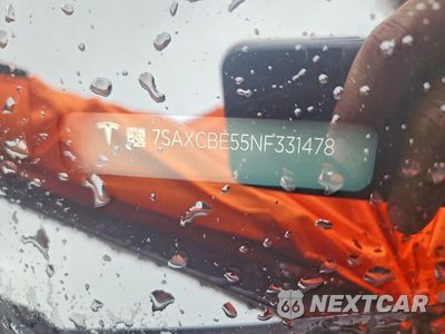 Zdjęcie 14 z 14 samochodu: 2022 TESLA MODEL X VIN:7SAXCBE55NF331478 - miniatura