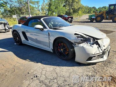Czwarte zdjęcie samochodu z boku: 2025 PORSCHE BOXSTER GTS VIN:WP0CD2A89SK230208 - miniatura