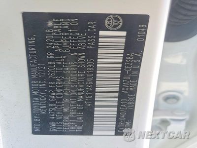 Zdjęcie 13 z 13 samochodu: 2022 TOYOTA CAMRY SE VIN:4T1G11AK6NU018905 - miniatura