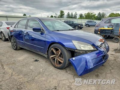 Czwarte zdjęcie samochodu z boku: 2003 HONDA ACCORD LX VIN:1HGCM56313A133088 - miniatura