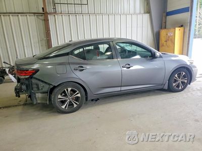 Trzecie zdjęcie samochodu z tyłu: 2021 NISSAN SENTRA SV VIN:3N1AB8CV8MY245650 - miniatura