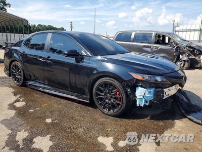 Czwarte zdjęcie samochodu z boku: 2022 TOYOTA CAMRY TRD VIN:4T1KZ1AK7NU065914 - miniatura