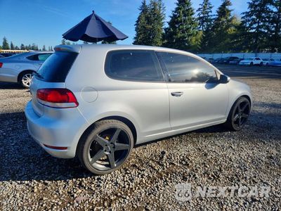 Trzecie zdjęcie samochodu z tyłu: 2012 VOLKSWAGEN GOLF VIN:WVWAB7AJ3CW101212 - miniatura