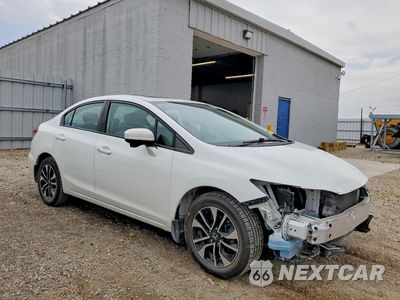 Czwarte zdjęcie samochodu z boku: 2014 HONDA CIVIC EX VIN:19XFB2F88EE051869 - miniatura