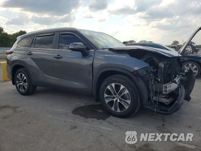 Czwarte zdjęcie samochodu z boku: 2024 TOYOTA HIGHLANDER XLE VIN:5TDKDRBH1RS531478 - miniatura