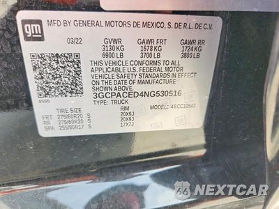 Zdjęcie 13 z 13 samochodu: 2022 CHEVROLET SILVERADO C1500 LT VIN:3GCPACED4NG530516 - miniatura