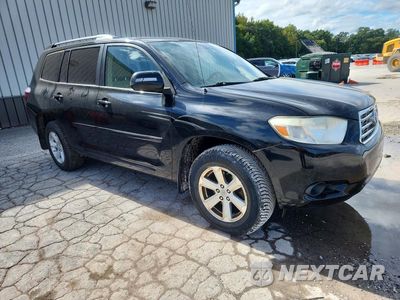Czwarte zdjęcie samochodu z boku: 2010 TOYOTA HIGHLANDER BASE VIN:5TDBK3EH8AS037234 - miniatura
