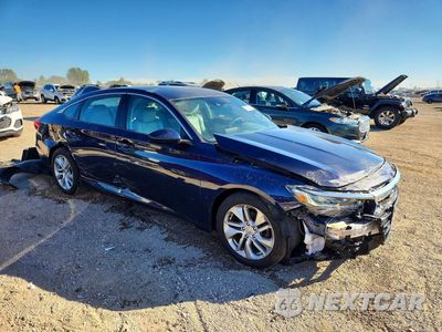 Czwarte zdjęcie samochodu z boku: 2019 HONDA ACCORD LX VIN:1HGCV1F17KA000760 - miniatura