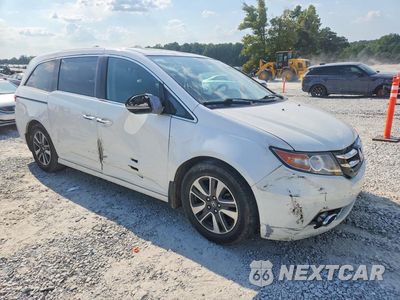 Czwarte zdjęcie samochodu z boku: 2014 HONDA ODYSSEY TOURING VIN:5FNRL5H96EB123339 - miniatura