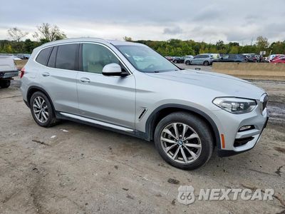 Czwarte zdjęcie samochodu z boku: 2019 BMW X3 XDRIVE30I VIN:5UXTR9C57KLP87690 - miniatura