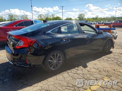 Trzecie zdjęcie samochodu z tyłu: 2019 HONDA CIVIC EX VIN:19XFC1F30KE002298 - miniatura