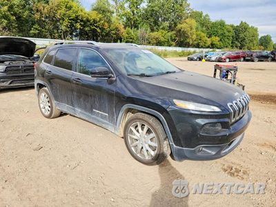 Czwarte zdjęcie samochodu z boku: 2015 JEEP CHEROKEE LIMITED VIN:1C4PJLDS6FW696068 - miniatura