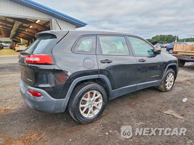 Trzecie zdjęcie samochodu z tyłu: 2014 JEEP CHEROKEE SPORT VIN:1C4PJMAB8EW140269 - miniatura