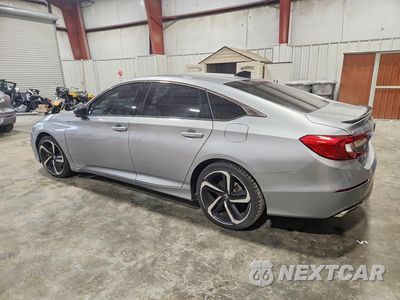 Drugie zdjęcie samochodu z przodu: 2021 HONDA ACCORD SPORT SE VIN:1HGCV1F48MA119740 - miniatura