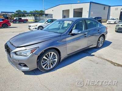 2021 INFINITI Q50 LUXE JN1EV7BP8MM706760 - główne zdjęcie licytacji z USA - miniatura