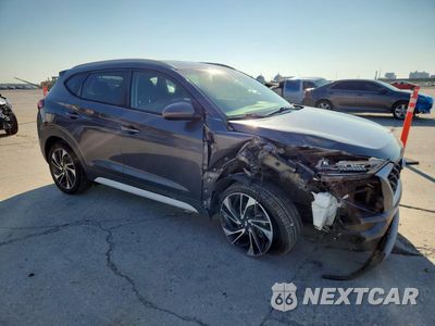 Czwarte zdjęcie samochodu z boku: 2019 HYUNDAI TUCSON SPORT VIN:KM8J33AL2KU042246 - miniatura