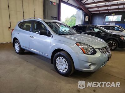 Czwarte zdjęcie samochodu z boku: 2015 NISSAN ROGUE SELECT S VIN:JN8AS5MT1FW165677 - miniatura