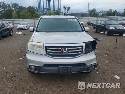 Piąte zdjęcie samochodu w środku: 2014 HONDA PILOT EXLN VIN:5FNYF3H78EB004424 - miniatura