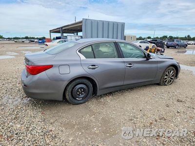 Trzecie zdjęcie samochodu z tyłu: 2017 INFINITI Q50 2.0T VIN:JN1CV7AR0HM681921 - miniatura