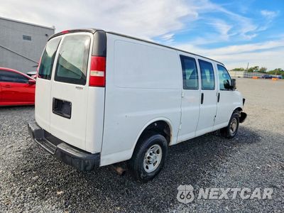 Trzecie zdjęcie samochodu z tyłu: 2014 CHEVROLET EXPRESS G2500 DELIVERY VAN VIN:1GCWGFBG9E1125289 - miniatura