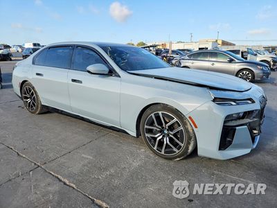 Czwarte zdjęcie samochodu z boku: 2025 BMW 740 XI VIN:WBA33EH05SCU78869 - miniatura