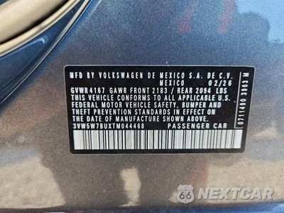 Zdjęcie 13 z 13 samochodu: 2026 VOLKSWAGEN JETTA S VIN:3VW5W7BUXTM044468 - miniatura