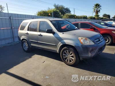 Czwarte zdjęcie samochodu z boku: 2006 HONDA CR-V LX VIN:JHLRD68546C024312 - miniatura