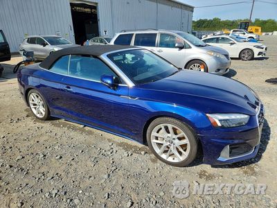 Czwarte zdjęcie samochodu z boku: 2021 AUDI A5 PREMIUM PLUS 45 VIN:WAUWAGF50MN002968 - miniatura