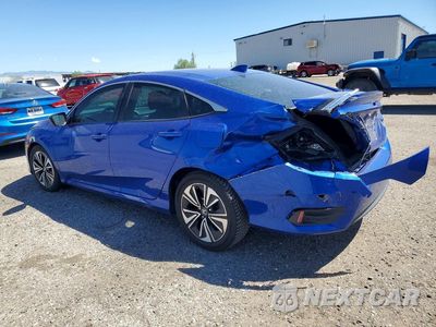Drugie zdjęcie samochodu z przodu: 2018 HONDA CIVIC EX VIN:2HGFC1F30JH642015 - miniatura