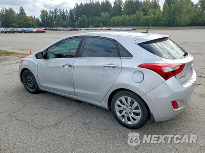 Drugie zdjęcie samochodu z przodu: 2017 HYUNDAI ELANTRA GT BASE VIN:KMHD35LH4HU383187 - miniatura