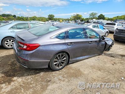 Trzecie zdjęcie samochodu z tyłu: 2022 HONDA ACCORD EXL VIN:1HGCV1F53NA048831 - miniatura