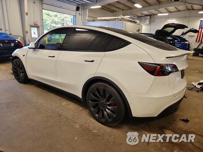 Drugie zdjęcie samochodu z przodu: 2022 TESLA MODEL Y VIN:7SAYGDEF8NF524110 - miniatura
