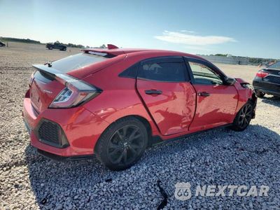 Trzecie zdjęcie samochodu z tyłu: 2017 HONDA CIVIC SPORT VIN:SHHFK7H44HU404922 - miniatura