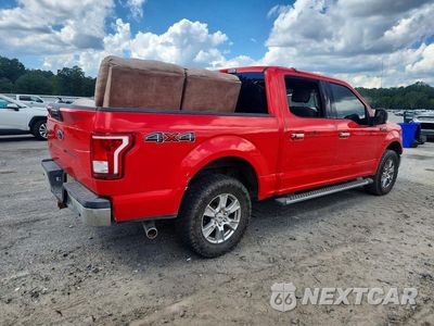 Trzecie zdjęcie samochodu z tyłu: 2017 FORD F150 SUPERCREW VIN:1FTEW1EF2HKC32199 - miniatura